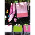 Torchon Kokeshi Gingembre 80 cm Le Jacquard Français